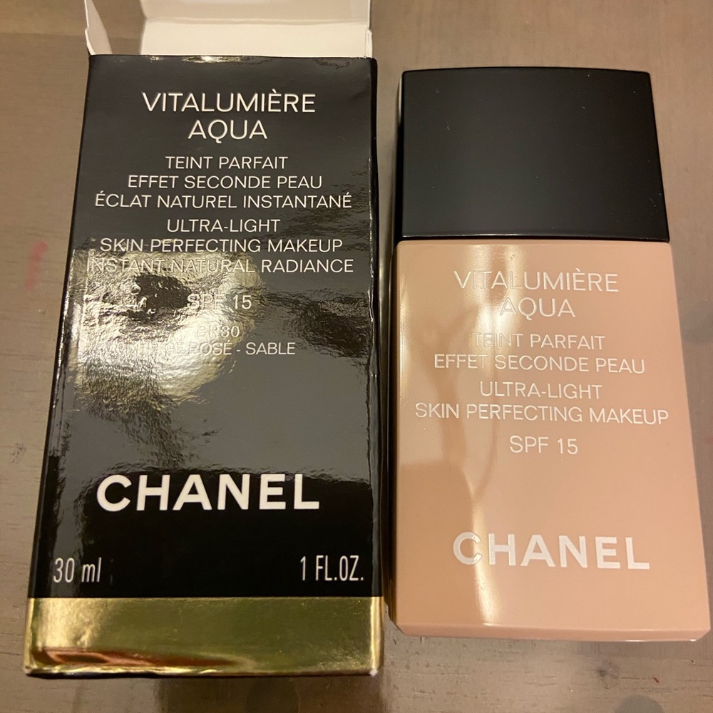 New in box Chanel Vitalumiere Aqua